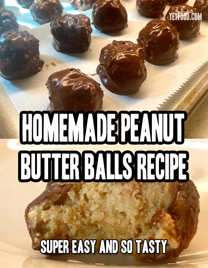 Homemade Peanut Butter Balls Recipe