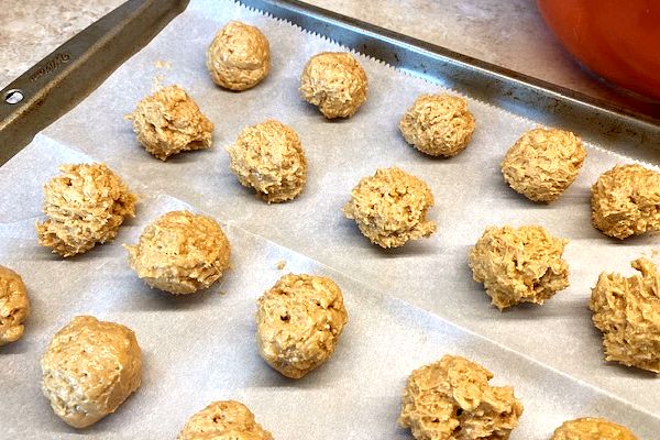 peanut butter balls before chocolate