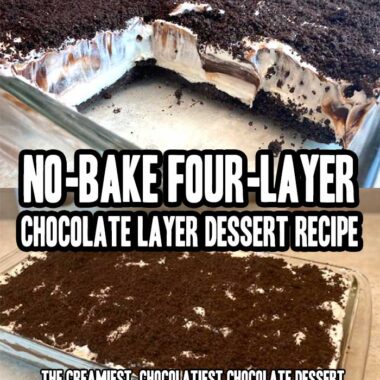 chocolate layer dessert