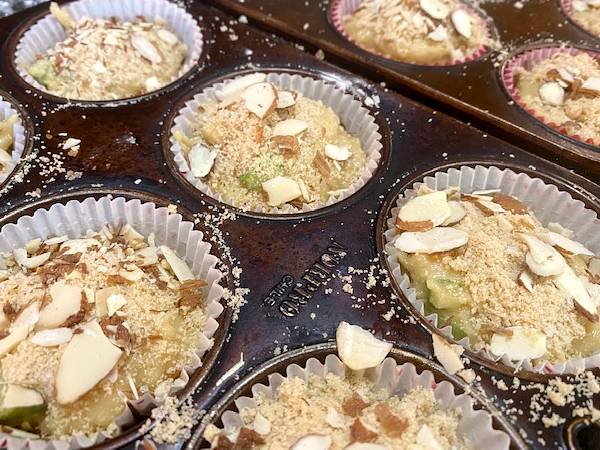 Rhubarb Muffins with Streusel – A Couple Cooks