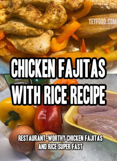How To Make Restaurant-Worthy Chicken Fajitas And Rice Super Fast (Edit)
