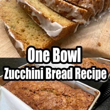 One Bowl Zucchini Bread Recipe