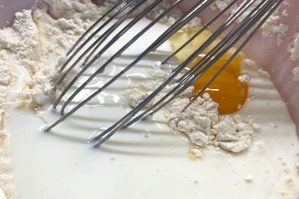 pancake batter