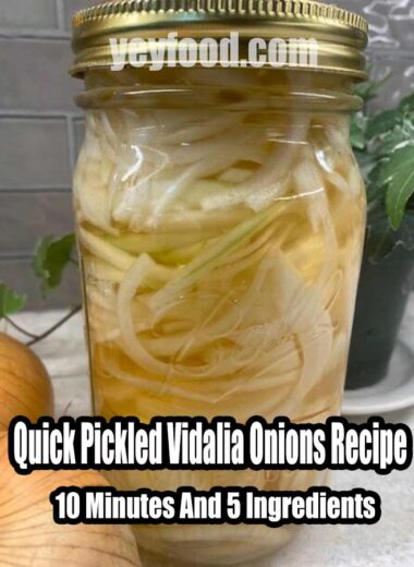 Quick Pickled Vidalia Onions Recipe