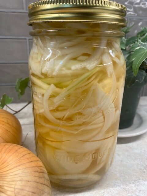 onions in brine
