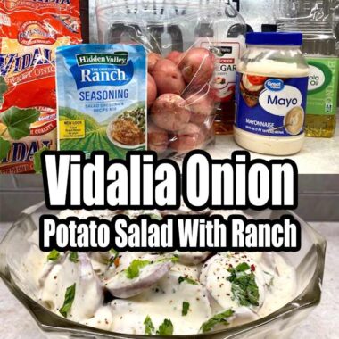 Vidalia Onion Potato Salad With Ranch