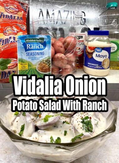 Vidalia Onion Potato Salad With Ranch