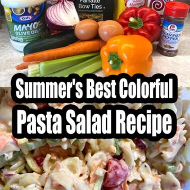 Summer's Best Colorful Pasta Salad Recipe