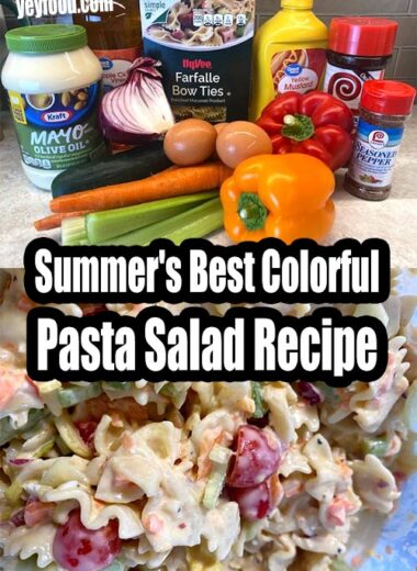 Summer's Best Colorful Pasta Salad Recipe