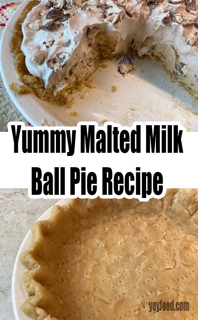 Yummy Malted Milk Ball Pie Recipe