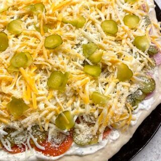 dill pickle pizza