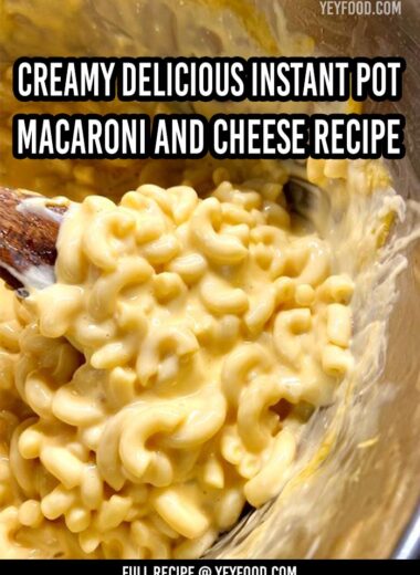 Creamy Delicious Instant Pot Macaroni And Cheese Recipe