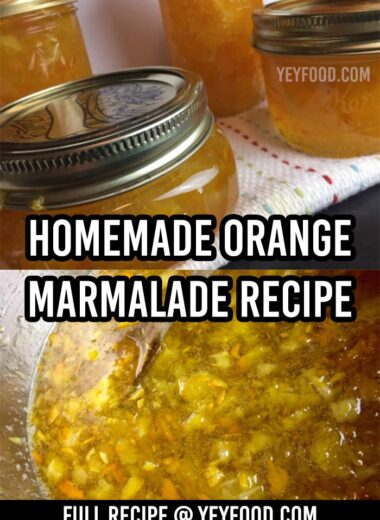Homemade Orange Marmalade Recipe