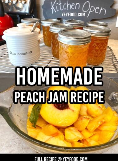Homemade Peach Jam Recipe