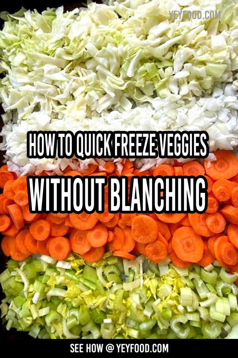 How To Freeze Vegetables For ShortTerm Storage Recipes