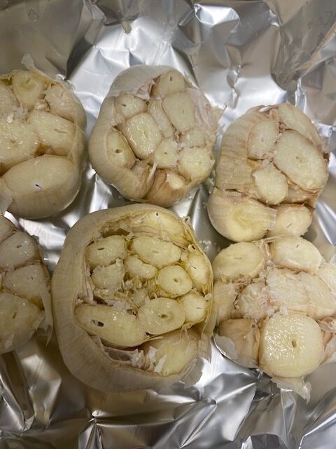 garlic ready to roast