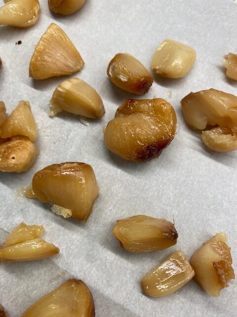 roasted garlic cloves