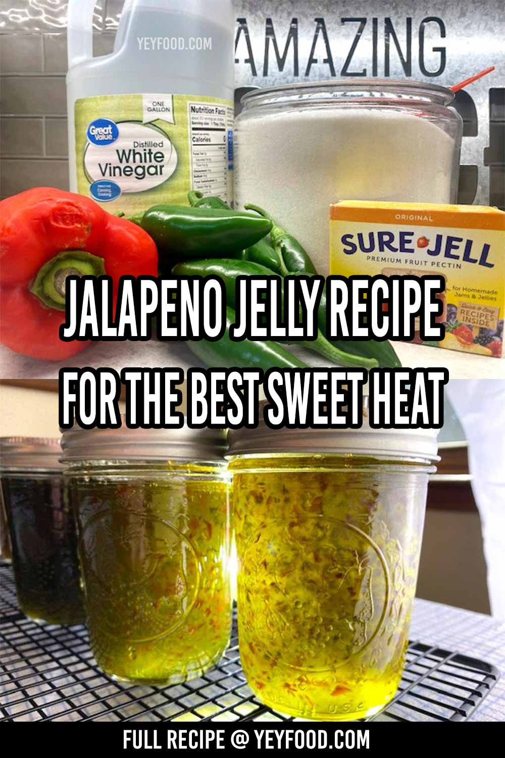 Make this jalapeno jelly for the best sweet heat yeyfood recipes
