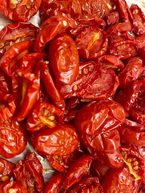 "sun-dried" tomatoes