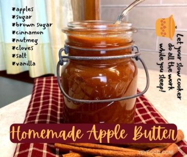 Easy Homemade Apple Butter In Your Slow Cooker - Yeyfood.com: Recipes ...