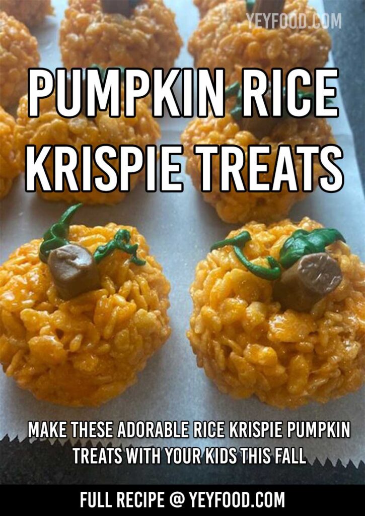 Yummy Pumpkin Rice Krispie Treats Make Memories - Yeyfood.com: Recipes ...