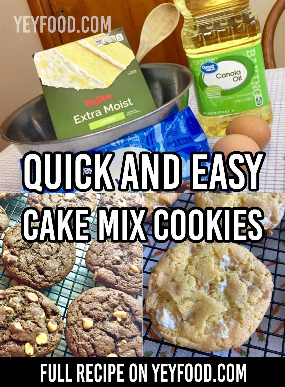 Best Ever Cake Mix Cookies For The Busiest Moms Recipes, cooking tips, and