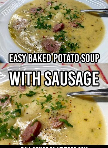 Baked Potato Soup With Sausage