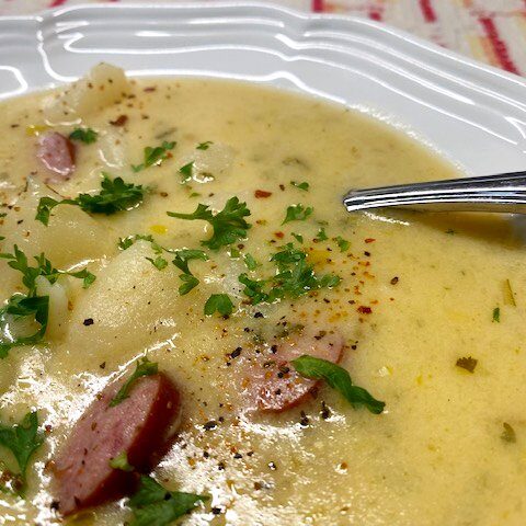 baked potato soup with sausage