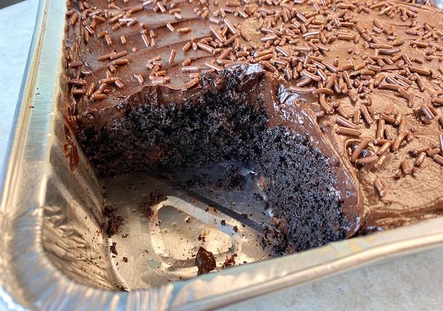 Easy Nine By Thirteen Dark Chocolate Zucchini Cake - Yeyfood.com ...