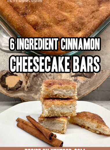 Ingredient Cinnamon Cheesecake Bars
