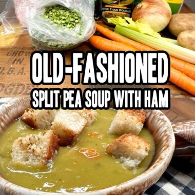 Old-Fashioned Split Pea Soup With Ham Recip