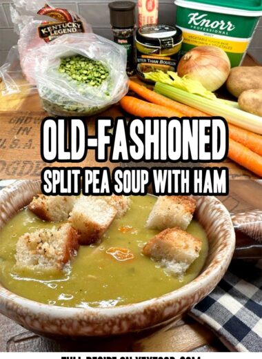 Old-Fashioned Split Pea Soup With Ham Recip