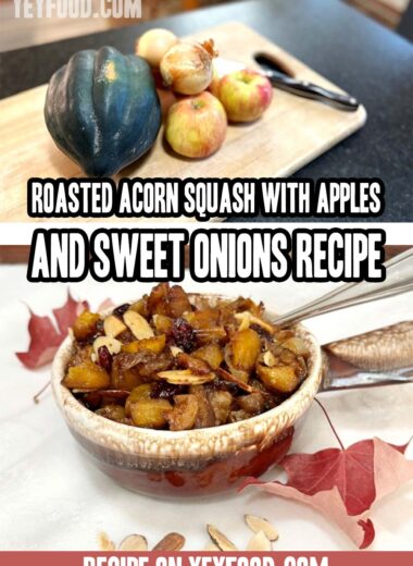 Roasted Acorn Squash With Apples And Sweet Onions Recipe