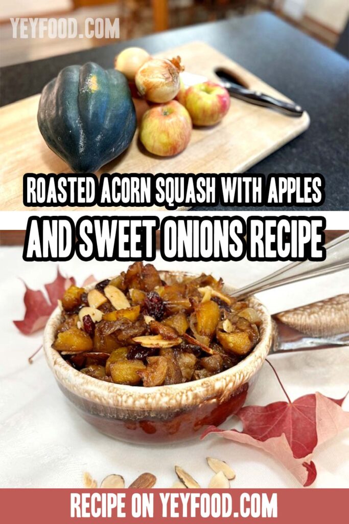 Roasted Acorn Squash With Apples And Sweet Onions Recipe