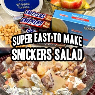 Make Yummy Snickers Salad For A Potluck