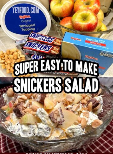Make Yummy Snickers Salad For A Potluck