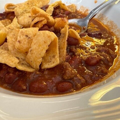 chili with beer