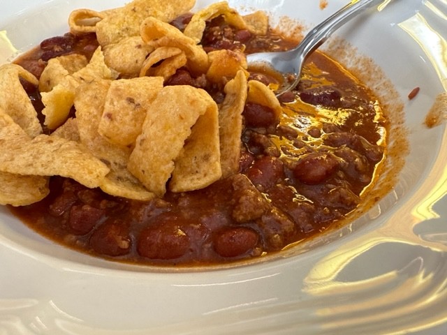 chili with beer