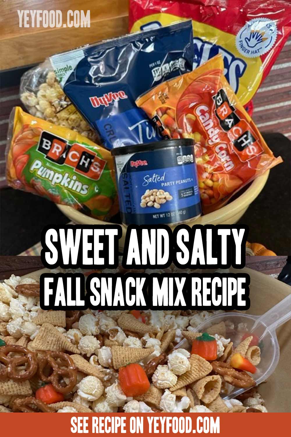 Scarecrow Halloween Snack Mix