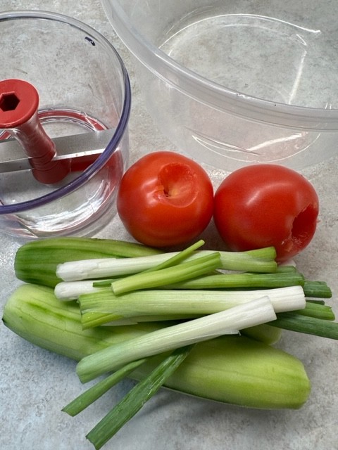 Italian salad veggies