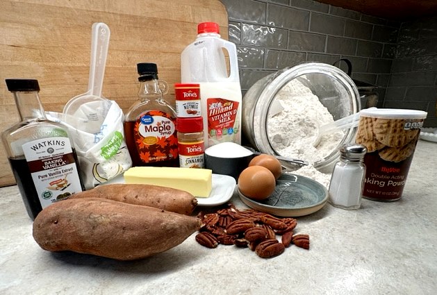 sweet potato cake ingredients