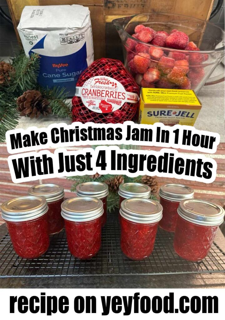 Make Christmas Jam In 1 Hour With Just 4 Ingredients