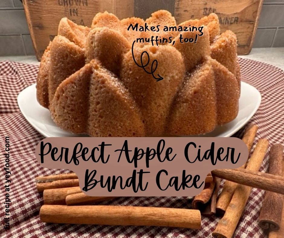 apple cider bundt cake