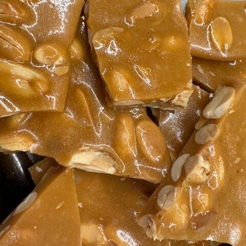 Homemade Peanut Brittle