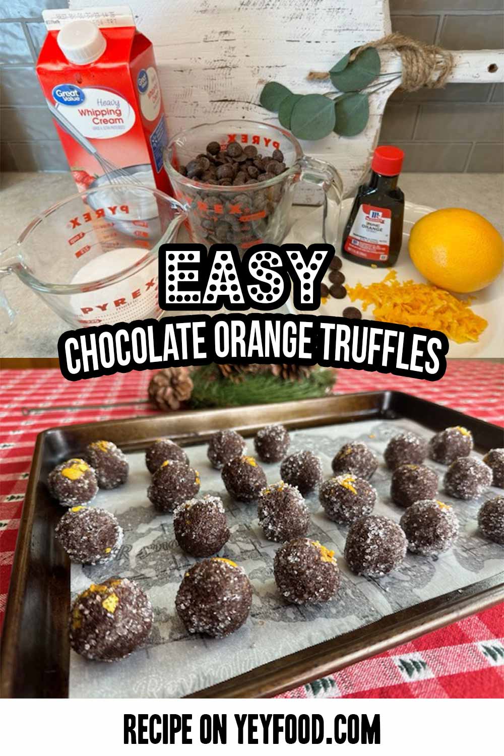 How To Make Quick Easy Chocolate Orange Truffles