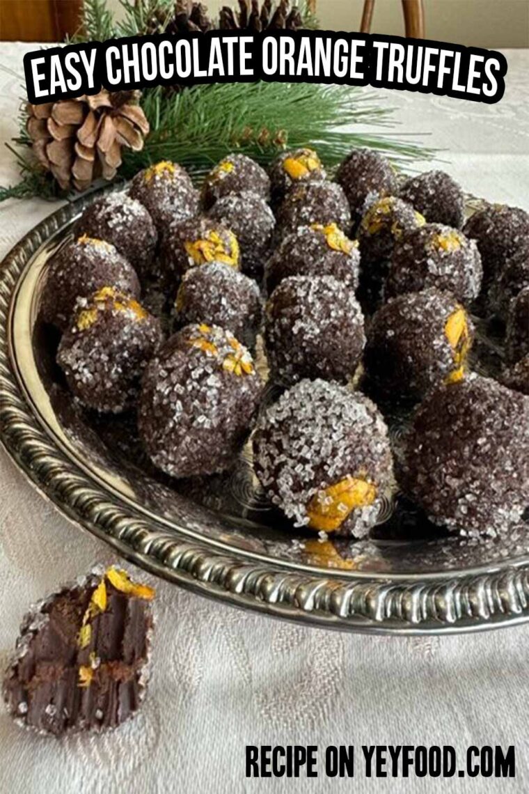 How To Make Quick Easy Chocolate Orange Truffles Recipes
