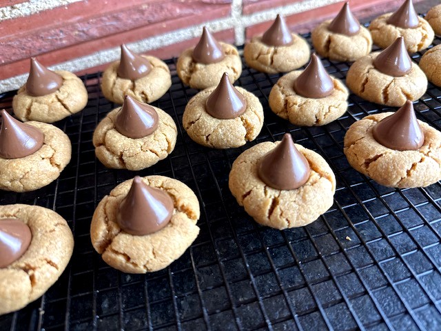 Gluten Free Peanut Butter Blossoms