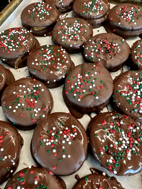 Chocolate Ritz Peanut Butter Crackers