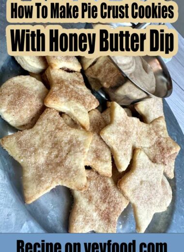 How To Make Pie Crust Cookies With Honey Butter Dip