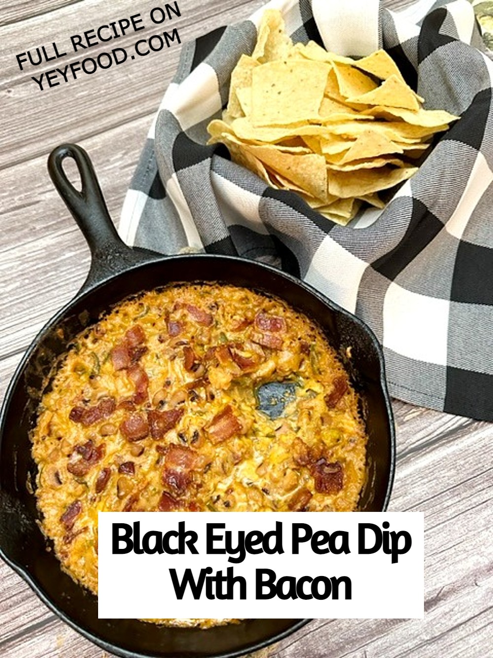Make Some Yummy BlackEyed Pea Dip With Bacon